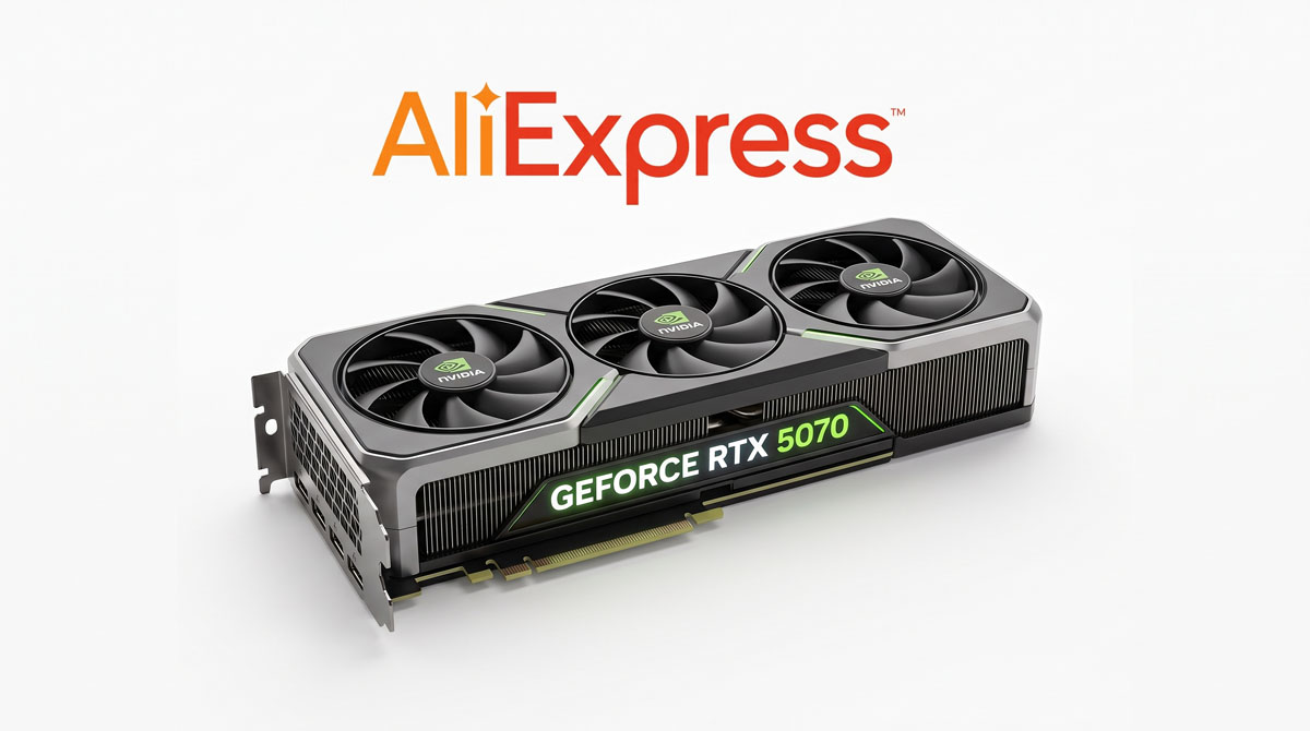 NVIDIA GeForce RTX 5070 sa AliExpress